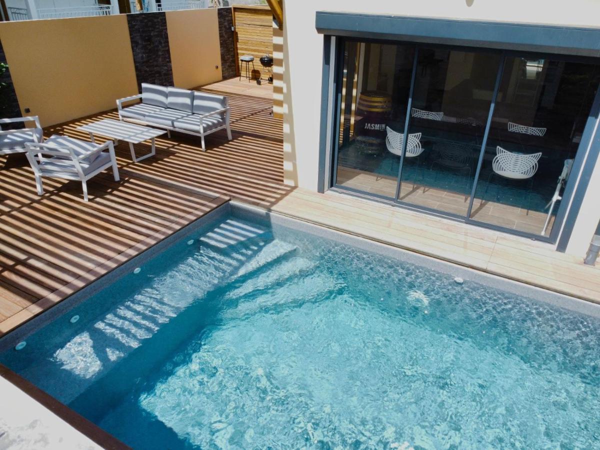 Villa Jasmin Standing Piscine Chauffee 4 Ch 9 Pers Baie-Mahault Ngoại thất bức ảnh